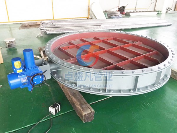 电动圆形挡板门